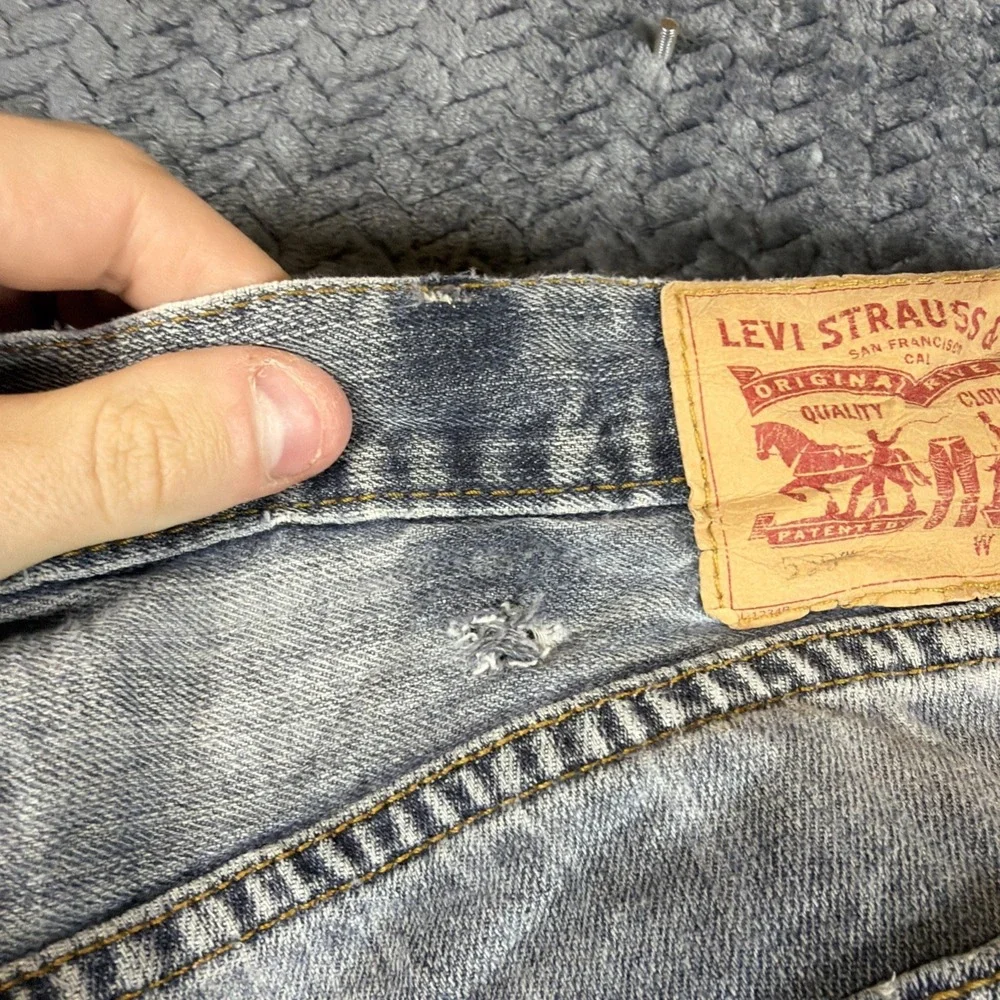Levi's 559 Jeans Mens‎ 33X34 Blue Relaxed Straight Denim